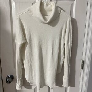 TNA Off-White Turtle Neck Sweater